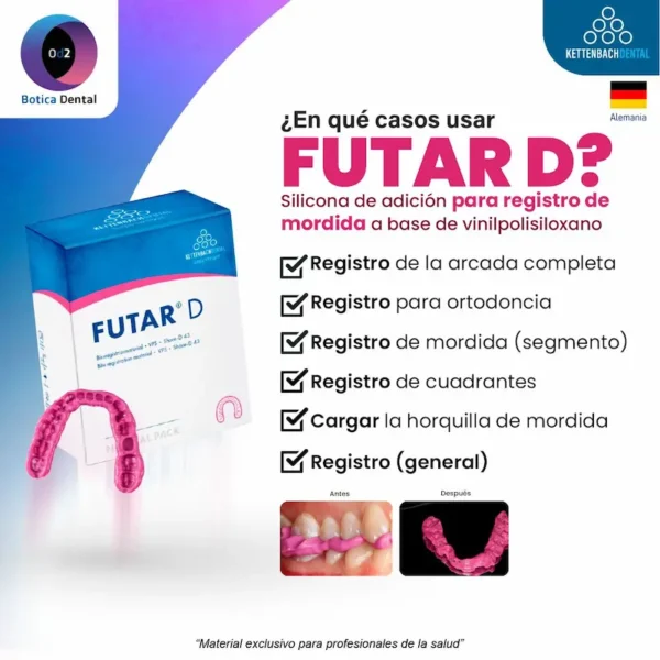 Futar D (Silicona de Registro de Mordida) - KETTENBACHDENTAL - Imagen 2